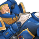 This is the closest a Space Marine has ever come to enjoying something that does not involve chainswording some alien’s face off.